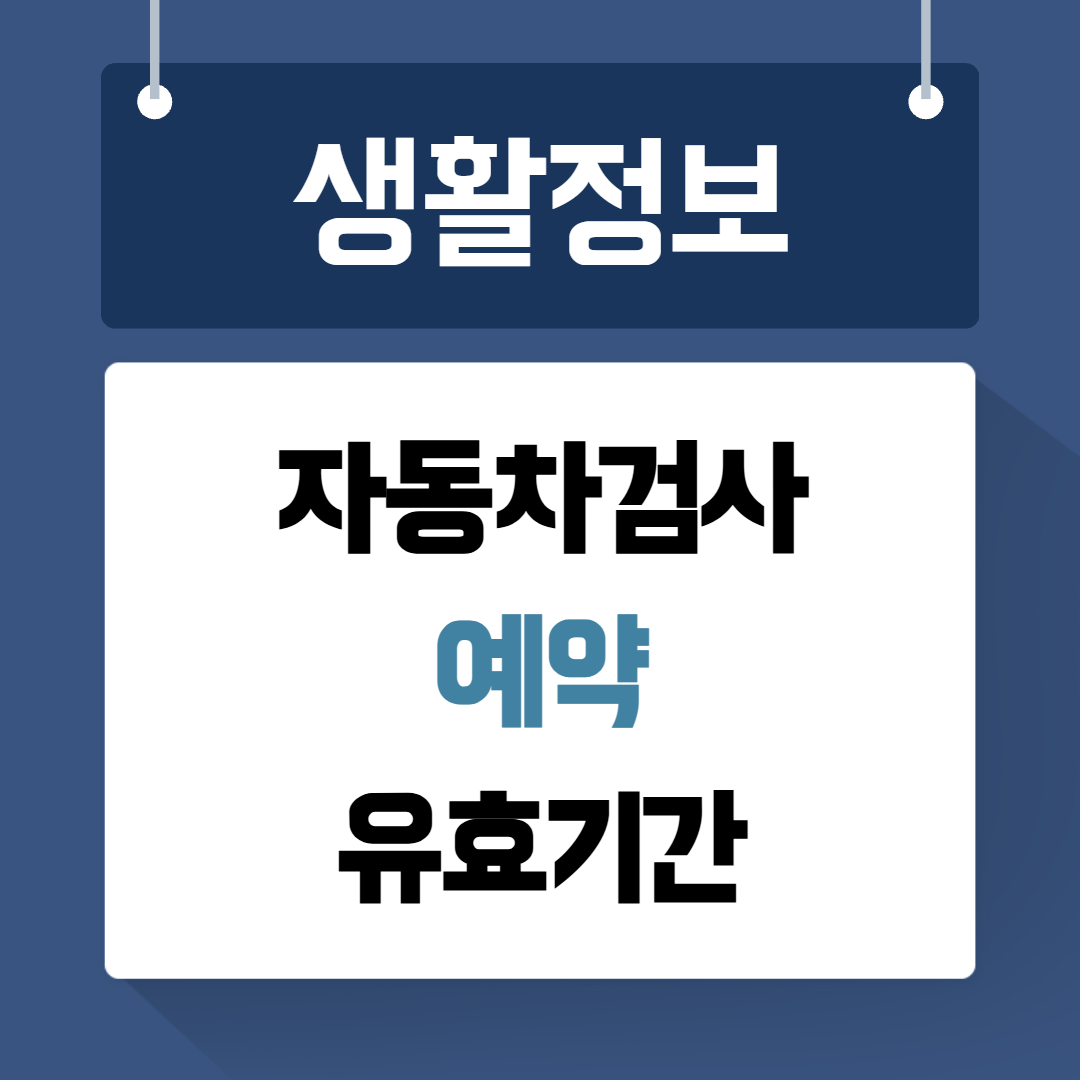 자동차검사소 찾기