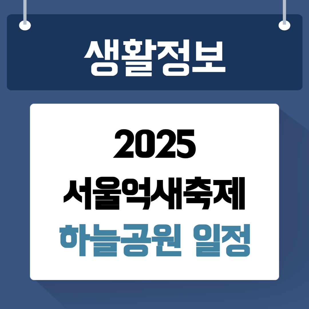 서울억새축제 하늘공원
