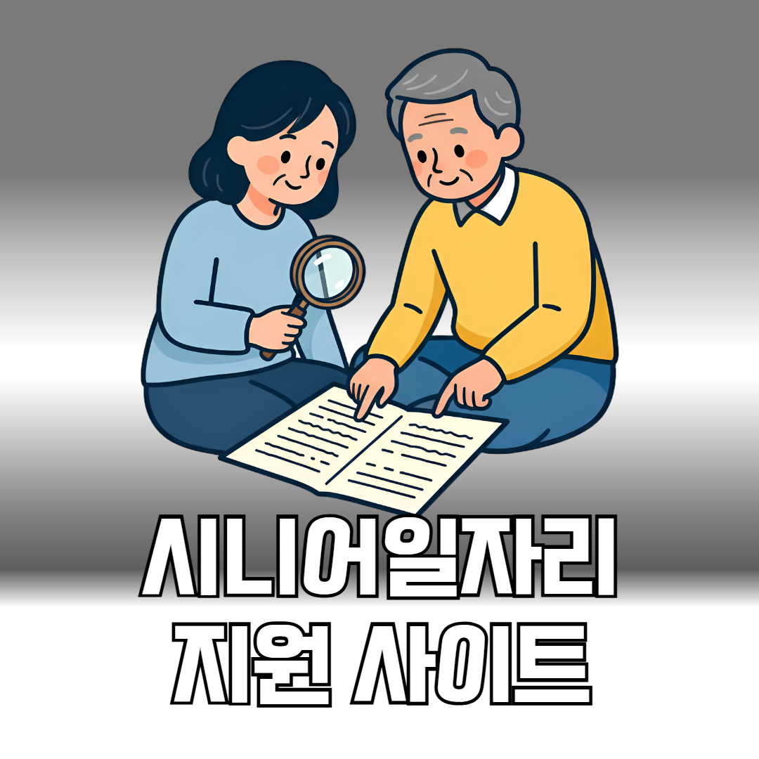 시니어일자리 신청 지원사이트