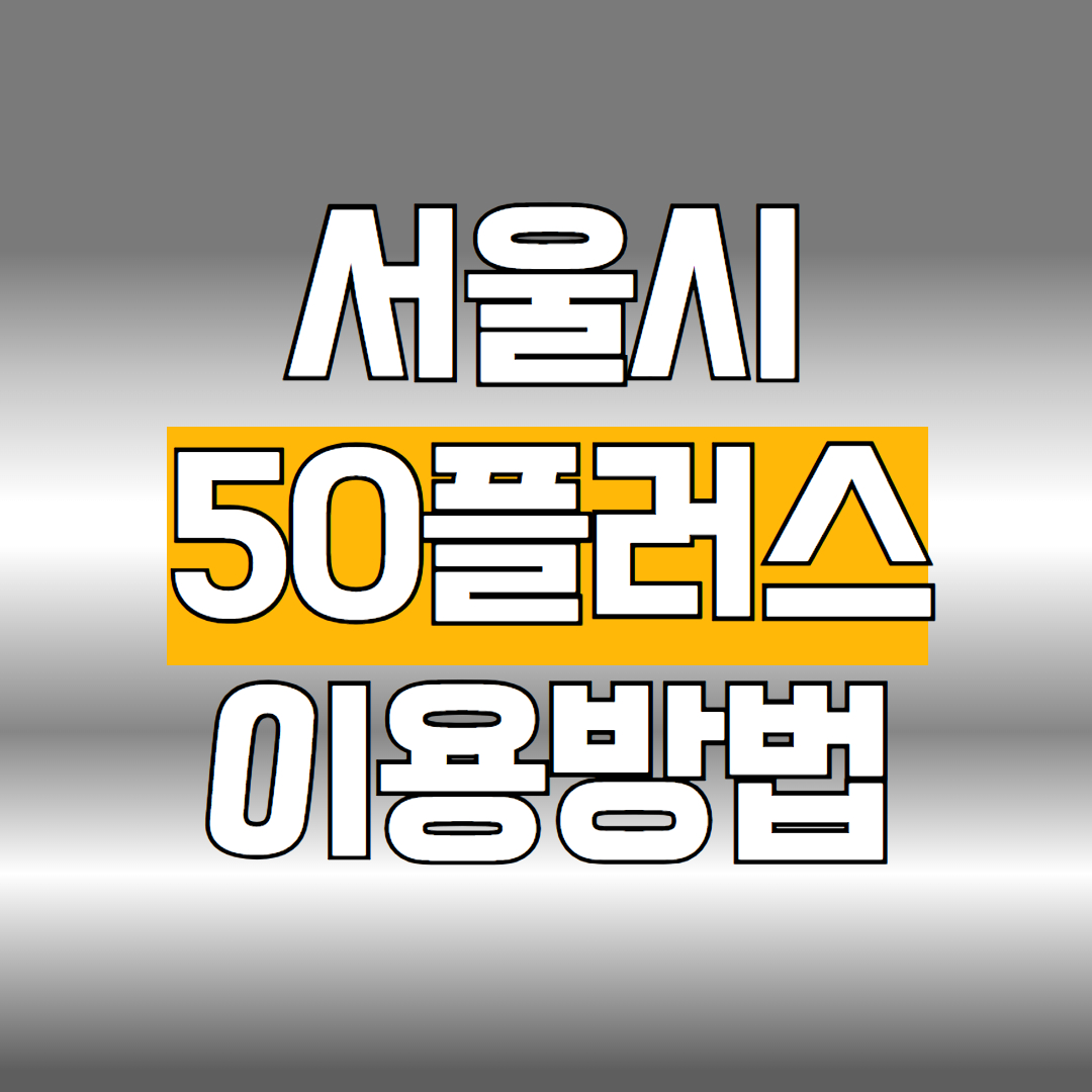 서울시 50플러스