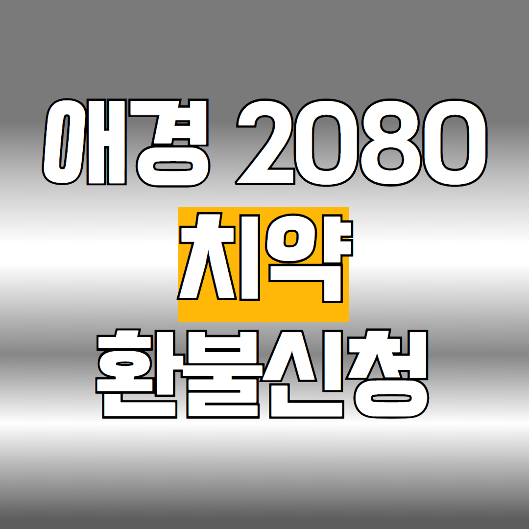 애경 2080 치약