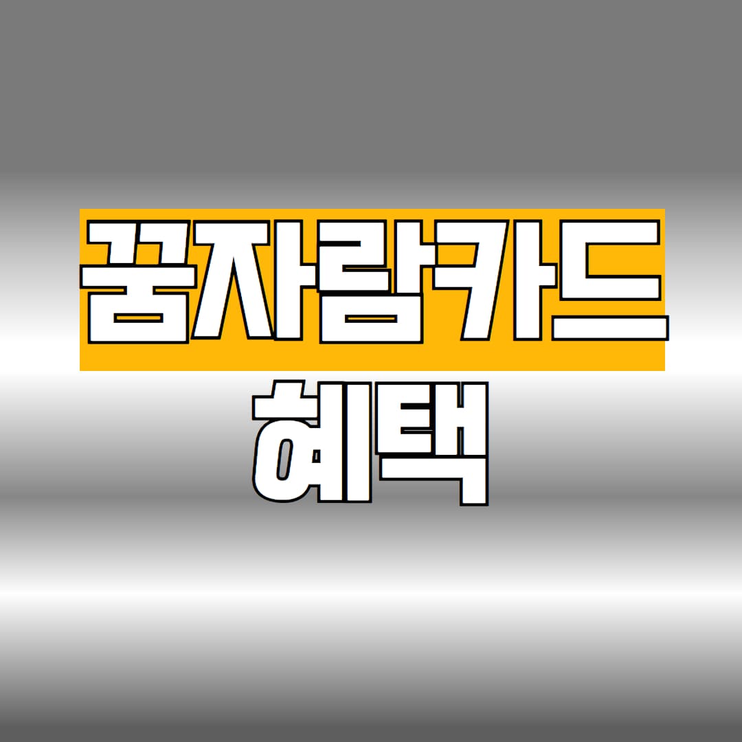 꿈자람카드