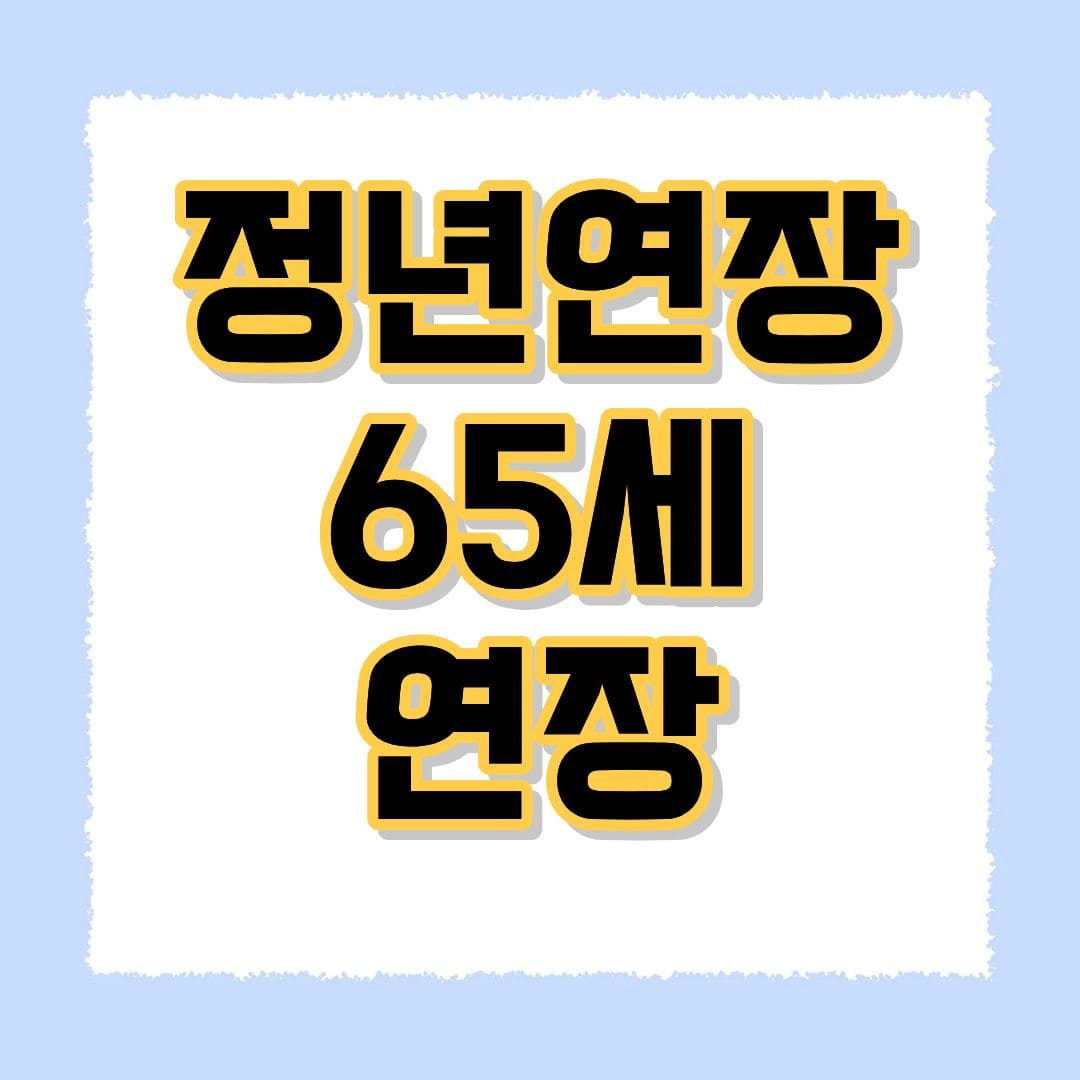 정년연장