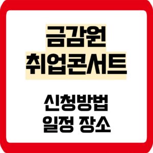 금감원 취업콘서트