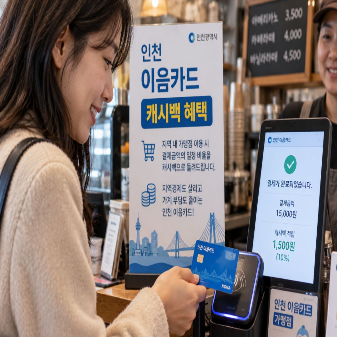 인천 이음카드 캐시백
