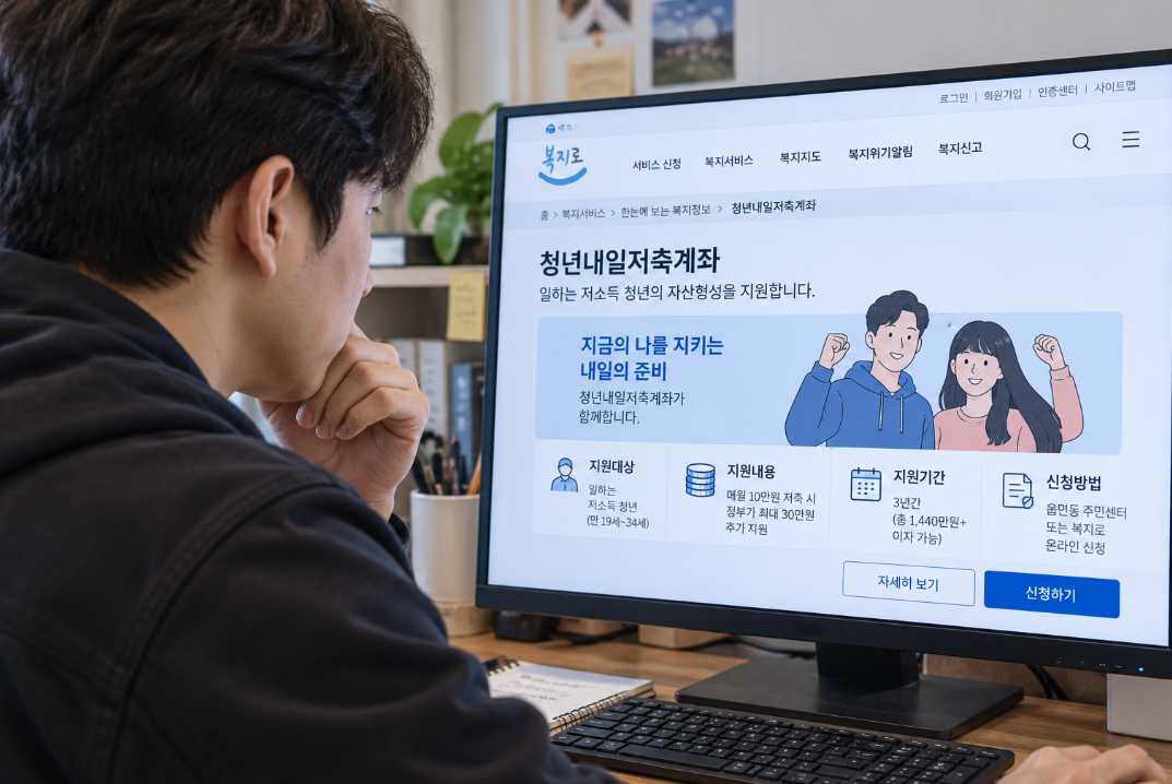 청년내일저축계좌 차상위