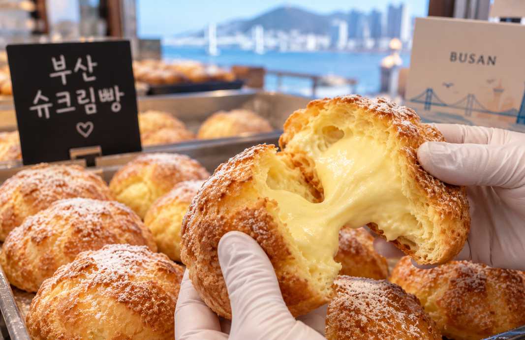 부산 슈크림빵
