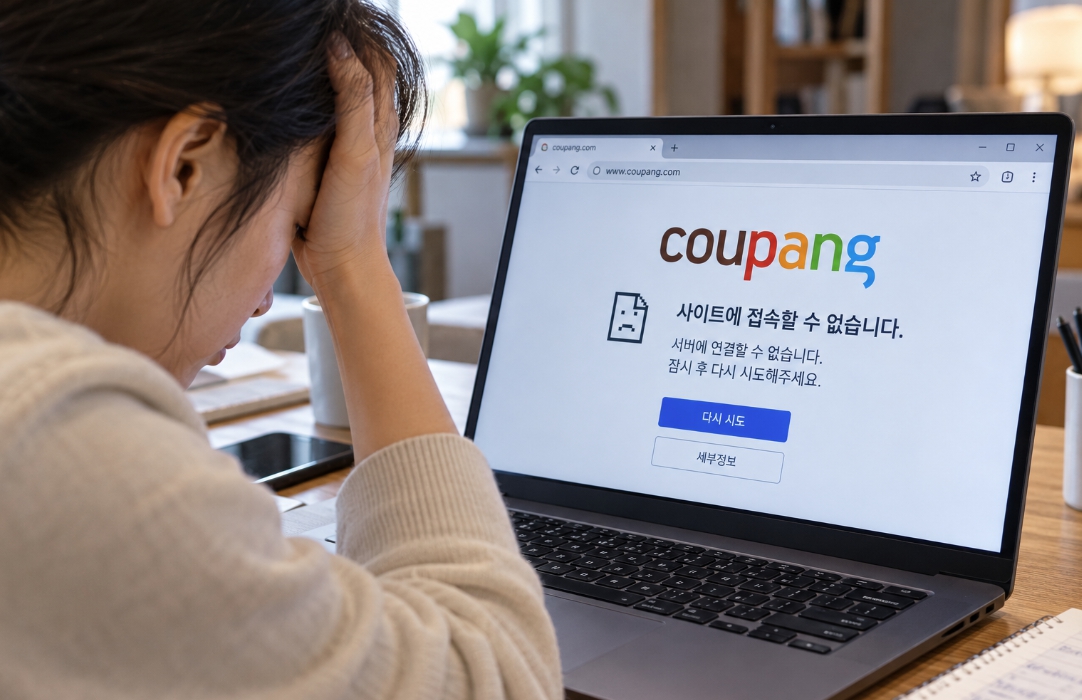 쿠팡 접속장애