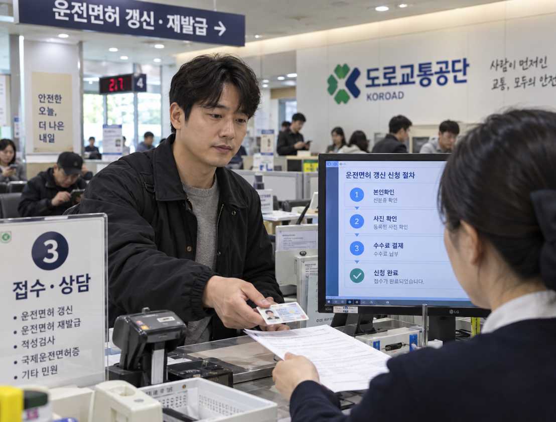 운전면허증 갱신방법