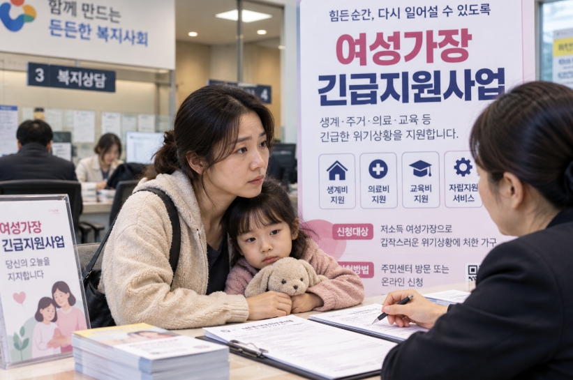 바보의나눔 여성가장지원사업